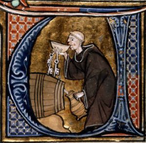 Monk_tasting_wine_from_a_barrel